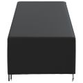 vidaXL Obal na lehátko čierny 195x76x40/80 cm 420D oxford