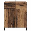 vidaXL Servírovacia skriňa Staré drevo 69,5 x 34 x 90 cm