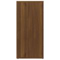vidaXL Komoda hnedý dub 40x33x70 cm spracované drevo