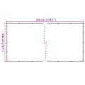 vidaXL Sieť na príves zelená 2x3 m HDPE