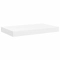 vidaXL Plávajúce nástenné police 2 ks, biele 40x23,5x3,8 cm, MDF
