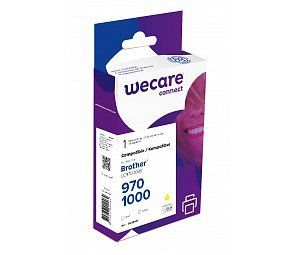 alt. kazeta wecare ARMOR pre BROTHER DCP-130/135 Yellow (LC-1000/970Y)