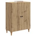 vidaXL Servírovacia skriňa Dub artisan 66 x 34,5 x 90 cm