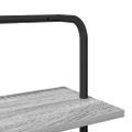 vidaXL Regál na knihy 6 úrovní 60 x 24 x 203 cm Kompozitné drevo