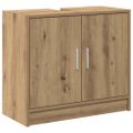 vidaXL Kúpeľňová skriňa Remeselný dub 63 x 29 x 55 cm Kompozitné drevo