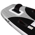 vidaXL Nafukovací Stand up paddleboard čierny 330x76x10 cm