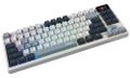 MSI herná klávesnica FORGE GK600 TKL Sky/ bezdrôtová 2,4GHz+BT/ mechanická/ RGB/ USB-C/ display/ CZ+SK layout Klávesnica, herná, mechanická, bezdrôtová (2,4GHz, Bluetooth), RGB podsvietenie, displej, USB-C, CZ/SK layout, bielo-sivá