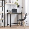 vidaXL stôl Sonoma dub 100 x 50 x 76,5 cm Inžinierske drevo a oceľ