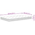 vidaXL Penový matrac stredne mäkký 80x200 cm