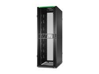 Stojanový rozvádzač skriňový - 2258H x 750W x 1200D mm, s bočnicami - podlahové prevedenie - čierna - 48U - 19" - kompatibilný s TAA - pre P/N: SMT1000RM1U, SMT750RM1U, SRTL10KRM4UT, SRTL5KRM2UI-HW, SRTL5KRM2UT-HW, SRTL8KRM4UT