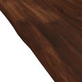vidaXL Obdĺžnikový stôl 90 x 50 x 3,5 cm Obdĺžnikový Tmavohnedá