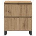 vidaXL Servírovacia skriňa Remeselný dub 60 x 35 x 70 cm