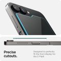 Spigen Tempered Glass Glas.tR "EZ Fit" 2-Pack Galaxy Z Flip 6 clear