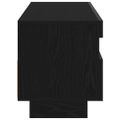 vidaXL TV skrinka 80 x 35 x 40 cm Čierny dub Kompozitné drevo
