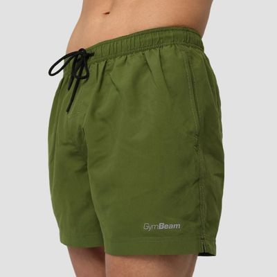 Pánske plavecké šortky ARUBA Green - GymBeam, veľkosť L, veľkosť oblečenia L