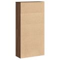 vidaXL Knižnica hnedý dub 60x24x120 cm kompozitné drevo