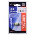 Žiarovka 3 SMD LED 12 V suf. SV8.5 36 mm s rezistorom CAN-BUS ready biela
