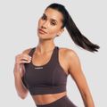 Športová podprsenka Aura Tee Brown - GymBeam, veľkosť L