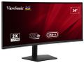 ViewSonic VA3420C '34" 21:9, 3440 x 1440,SuperClear® IPS zakřivený monitor, 120Hz, 2 HDMI, DP, USB, USB-C 96W, speakers LED monitor, prohnutý, 34", IPS, 3440×1440, 21:9, 1ms, 300cd/m2, 2× HDMI, DisplayPort, 2× USB, USB-C, cerný, energ. tr. F