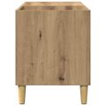 vidaXL Skrinka na platne dub artisan 84,5x38x48 cm kompozitné drevo