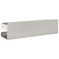 vidaXL Sprchová polica 23x6,5x6 cm, brúsená, nehrdzavejúca oceľ 304