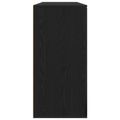 vidaXL Servírovacia skriňa 2 ks Čierny dub 79 x 38 x 80 cm