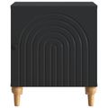 vidaXL Nočný stolík 2 ks Čierna 43 x 34,5 x 50 cm Kompozitné drevo