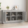 vidaXL Komoda betónovo sivá 102x35x60 cm spracované drevo