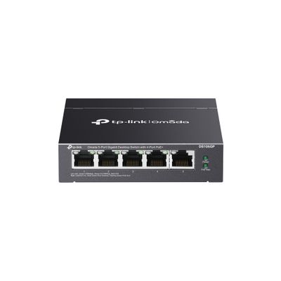 DS105GP TP-link Omada 5G, 4 PoE+, prepínač