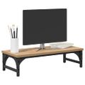 vidaXL Stojan na monitor Dub artisan 55 x 23 x 14 cm Kompozitné drevo