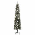 vidaXL Umelý vianočný stromček Zelená 240 cm PVC, plast a oceľ
