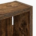vidaXL Kúpeľňová nástenná skriňa Údený Dub 40 x 10 x 50 cm