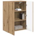 vidaXL TV nástenná skriňa 59,5 x 31 x 80 cm Remeselný dub