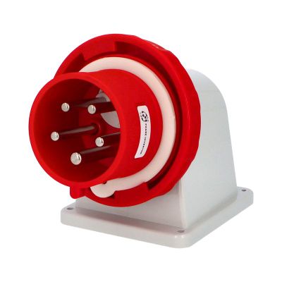 Prípojka vstavaná so zmenou fázy 13325 IP66-67/400V/32A/5P 6h, uhol 90° - SpeedPRO