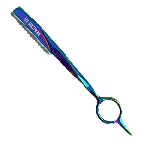 Efilačná britva na zrezávanie vlasov MR. MUSTACHE Styling razor Gasolina