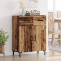 vidaXL Servírovacia skriňa Staré drevo 69,5 x 34 x 90 cm