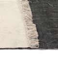vidaXL Kilim Koberec z bavlny 160x230 cm antracitový