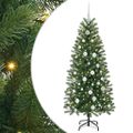vidaXL Umelý vianočný stromček Zelená 150 cm PE a PVC