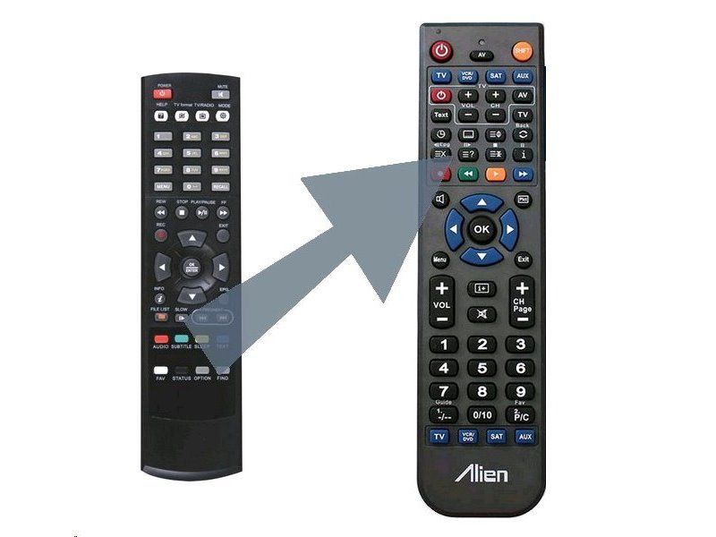 Dálkový ovládač ALIEN LinkBox Irdetino HD - náhrada