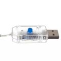 Vianočné osvetlenie ISO19738-svetelný záves 136 LEDdo okna hviezdy teplá biela USB , 5,3m Vianočné osvetlenie ISO19738 - svetelný záves 136 LED do okna hviezdy teplá biela USB , 5,3m