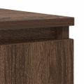 vidaXL Komoda so zásuvkami, hnedý dub 100,5x35x98,5cm kompozitné drevo