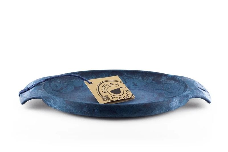 K44M Kupilka Plate Blue Volume 4.4 dl, weight 294 g cardboard pack
