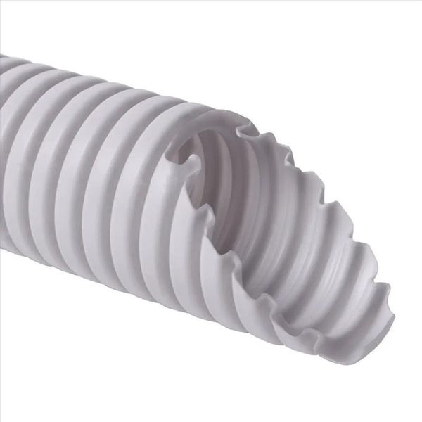 Trubica ohýbacia (husí krk) Kopos PVC MONOFLEX pr. 16 mm, 22212, 320N/5cm, svetlo sivá