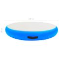 vidaXL Nafukovací gymnastický matrac s pumpou 100x100x20 cm PVC modrý