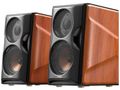FENDA F&D repro R80BT/ 2.0/ 160W/ dřevěné/ černodřevěná barva/ BT5.4/ USB/AUX/optický/koaxiální vstup/ dálkové ovládání 2.0 reproduktory, 160 W RMS, Bluetooth 5.4, optický vstup, koaxiální vstup, USB, AUX, 6,5" woofer, 1" tweeter