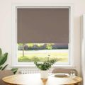 vidaXL Roleta zatemnenie Coffee 115x130 cm Šírka látky 110,7 cm