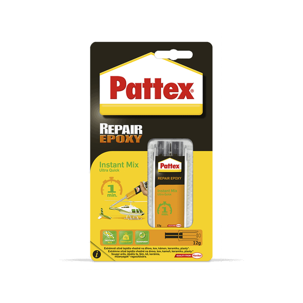 1519076 Pattex Repair Epoxy Ultra Quick 1 min, 11 ml