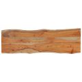 vidaXL Stolová doska 110x40x2,5 cm obdĺžnik masívna akácia živá hrana