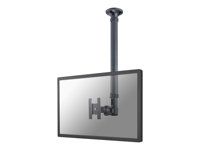 Držiak - plný pohyb - pre Displej LCD - čierna - veľkosť obrazovky: 10"-30" - stropná montáž