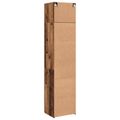 vidaXL Servírovacia skriňa 2 ks Staré drevo 50 x 41 x 225 cm